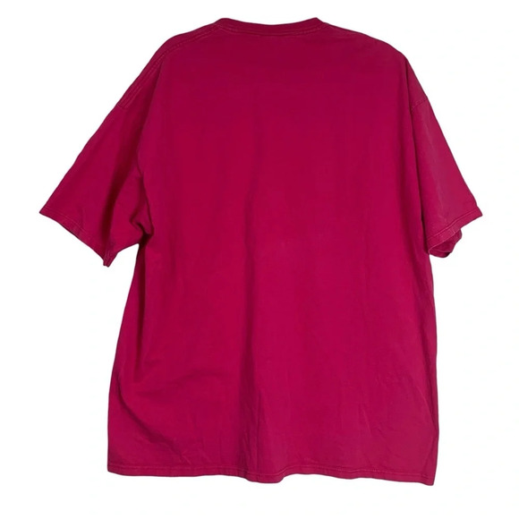 Vintage Walt Disney World Mickey Inc. T-Shirt Adult Size XLarge  Hot Pink Cotton - Picture 2 of 11